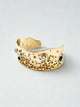 Asymetrical Celestial Bronze Cuff