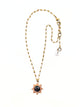 Bronze Granulated Sunburst Necklace